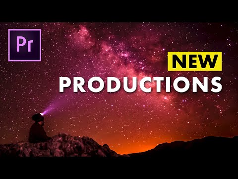 What are Premiere Pro Productions?