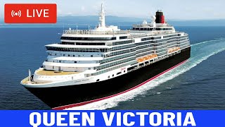 SHIPS TV -  Queen Victoria Departing Port of Southampton Live Stream Cruise Ships Spotting