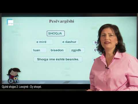Gjuhë shqipe 2 - Lexojmë - Dy shoqet