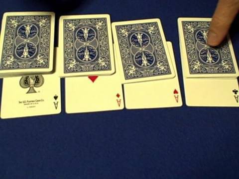 The Fantabulous Four Aces - Card Trick