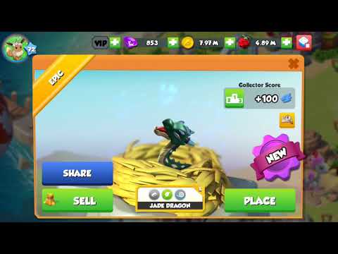 Hatching the JADE dragon (Year of the Pigsy event) - Dragon Mania Legends