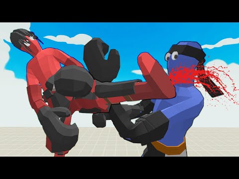 KICKBOXER TOURNAMENT | Totally Accurate Battle Simulator-TABS