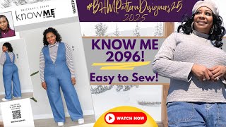 🚨EASY to SEW TURTLE NECK‼️🚨ME2096! BHM Pattern Designer's Challenge! 🧵🪡💯