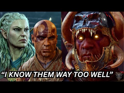 RARE SCENE - What happens if DARK URGE brings JAHEIRA AND MINSC TO SAREVOK?