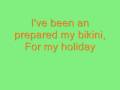 Metronomy- Holiday *lyrics* 