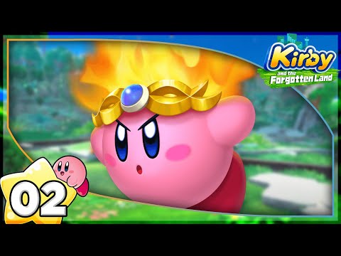 Through The Tunnel 100%! Kirby And The Forgotten Land - Gameplay Walkthrough - Part 2!