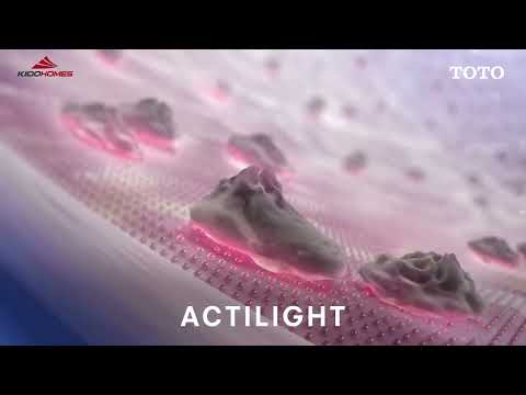 Công nghệ làm sạch ACTILIGHT trên sứ vệ sinh