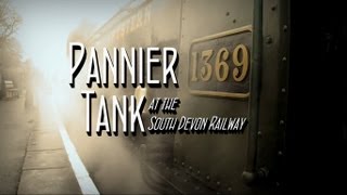 preview picture of video 'Pannier Tank 1369 at the South Devon Railway'
