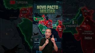 NOVO PACTO MILITAR É NUCLEAR! ⚛️🇸🇦🇹🇷🇵🇰 #Shorts #Geopolitica #orientemedio
