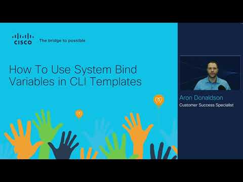How to Use System Bind Variables in CLI Templates in Catalyst Center