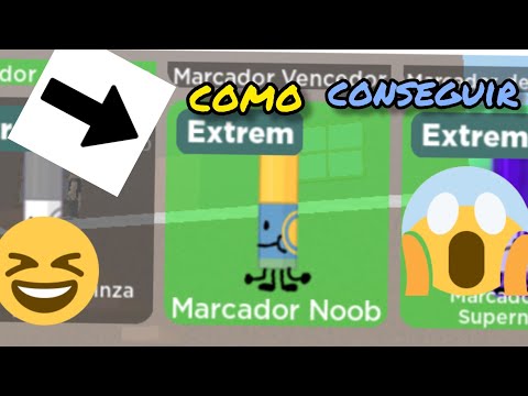 COMO CONSEGUIR O MARCADOR NOOB NO FIND THE MARKERS! (ROBLOX)