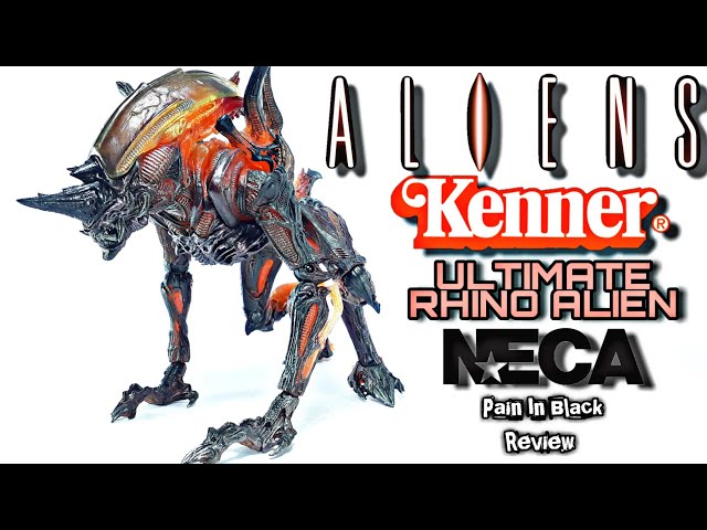 Vídeo relacionado con NECA Aliens - Figura de acción (7 Pulgadas, 100% plástico), diseño de Tributo Nocturno, Color Negro