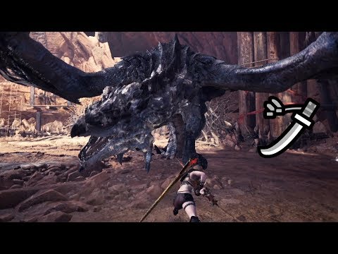 [MHW:I] Long Sword Silver Rathalos Solo 6'24''26 (No Trap, No Palico)