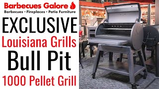 EXCLUSIVE Bull Pit 1000 Ambiance Pellet Grill by  Louisiana Grills | Barbecues G