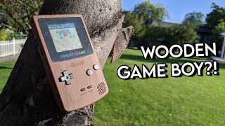 Wood-Grained Game Boy Color Shell Installation - eXtremeRate