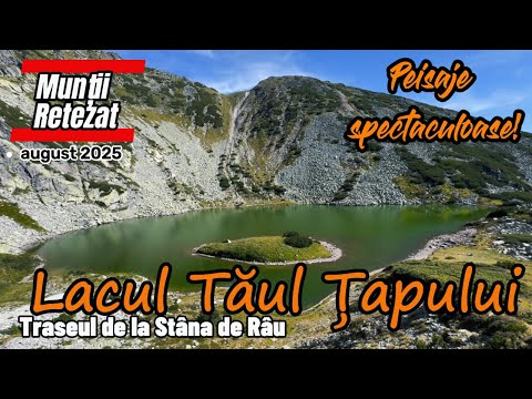 The most BEAUTIFUL GLACIER lake in Romania, Tăul Țapului, Retezat Mountains, Hunedoara, Romania A...
