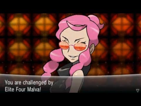 Pokémon Y - Episode 53: vs. Elite Four Malva