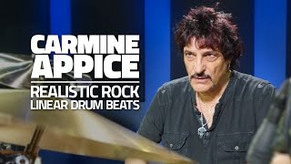 Carmine Appice: Linear Drum Beats - Drum Lesson (Drumeo)