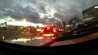 preview picture of video 'GoPro Time Lapse footage of journey to Toronto Airport'