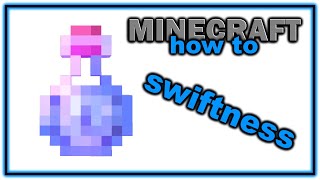 How to Make a Potion of Swiftness! | Easy Minecraft Potions Guide