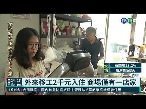 東海商圈廢棄商城 租金2千成移工宿舍