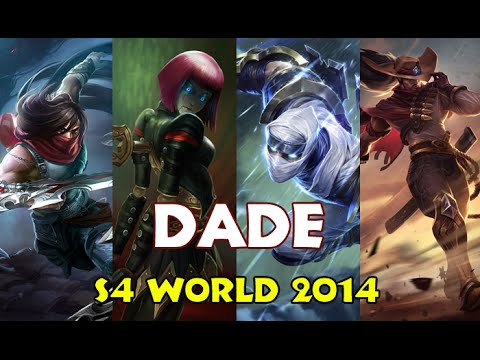 SG Blue Dade (Talon, Orianna, Zed, Yasuo) Highlights | LoL S4 World Championship 2014
