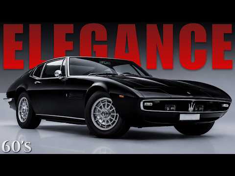 The 10 MOST BEAUTIFUL European Cars of the 60's: Pure Elegance and Timeless Nostalgia