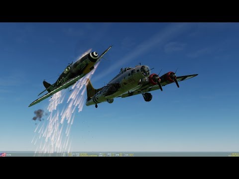DCS World - Bf 109 K-4  -  Normandy 1944 Map -  Battle & Dogfight