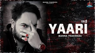 Yaari song artwork