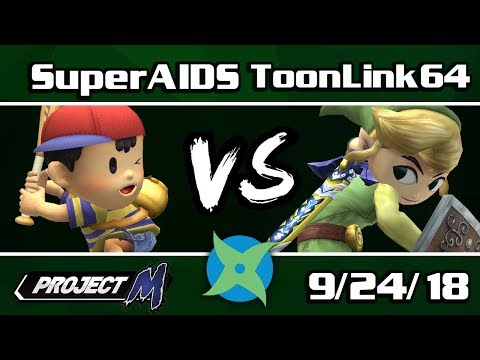PM @ SenshiCon 2018: SuperAIDS (Ness) vs. ToonLink64 (Toon Link)