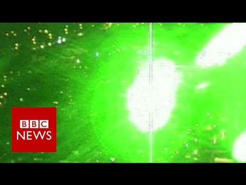 Laser beam forces New York bound plane to return to London - BBC News