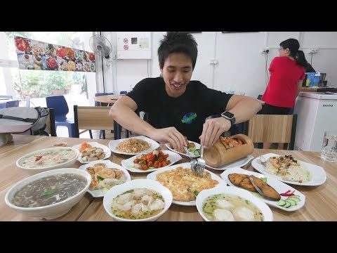 Cozinha autêntica de Putien! Comida chinesa Mukbang