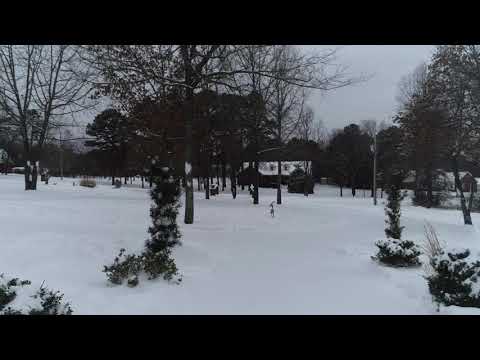 Arkansas Winter storm 2021- From our drone
