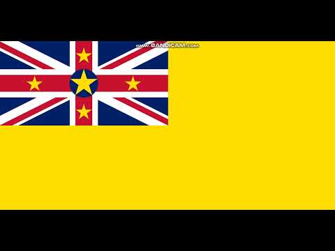 Niue Flag & The National Anthem