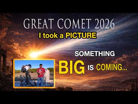 GREAT COMET 2026 – Something BIG Is Coming… I Took a PICTURE