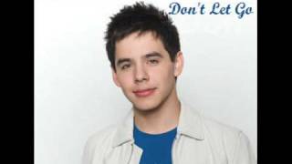 David Archuleta - Don&#39;t Let Go (Instrumental)