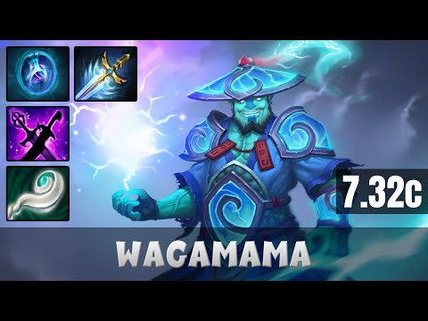 WAGAMAMA Storm Spirit MID LANE | Dota 2 Pro Gameplay