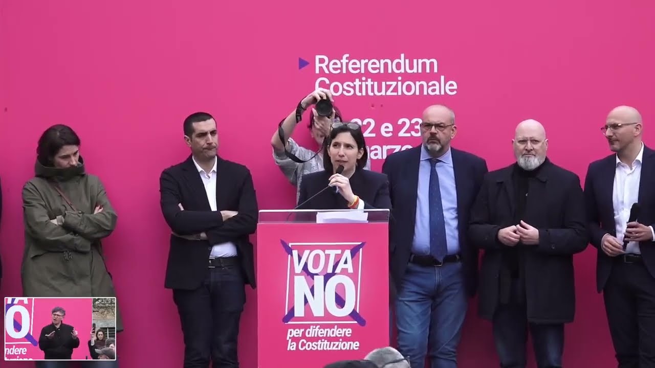 SCHLEIN: "LA GUERRA CI STA COSTANDO 10 MILIONI AL GIORNO, MELONI DEVE ATTIVARE LE ACCISE MOBILI"