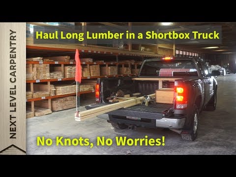 Haul Long Lumber in a Shortbox Truck