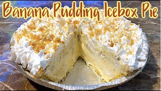 Banana Pudding Cream Cheese Icebox Pie