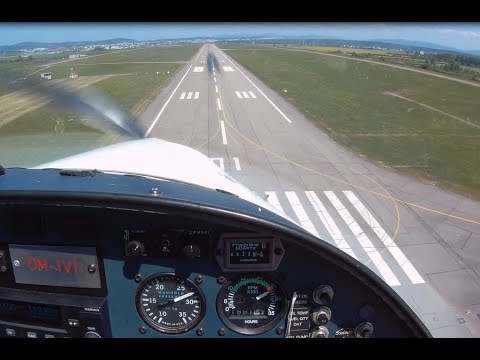 Poprad-Tatry to Košice Airport, Slovakia - Diamond DA-20 Katana, JetAge Flight School
