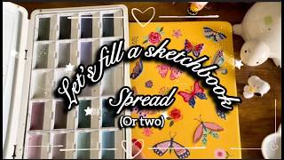 🔥SUPER CHATTY🔥 SKETCHBOOK SESSION 🫶💕Hot Takes,YouTube, ,Attention Retention