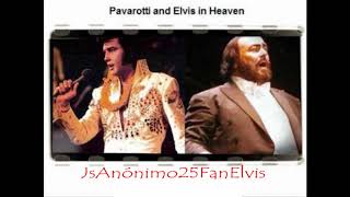 Elvis PRESLEY &amp; Luciano PAVAROTTI (&#39;O sole mio -  It&#39;s Now or Never) HQ audio