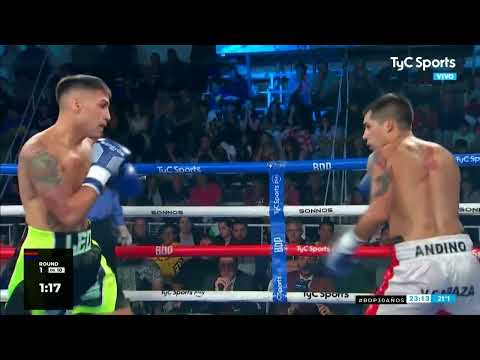 Leandro Ariel Fonseca vs. Christian Nicolás Andino - Boxeo de Primera - TyCSports