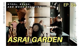Steel, Brass, and Wood Shelving for Asrai Garden | EP 56 | Wayward Machine Co