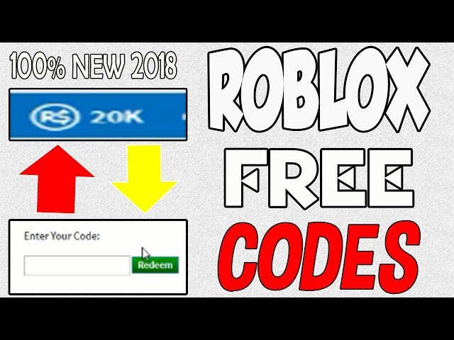 How To Get Free Roblox Codes 2018