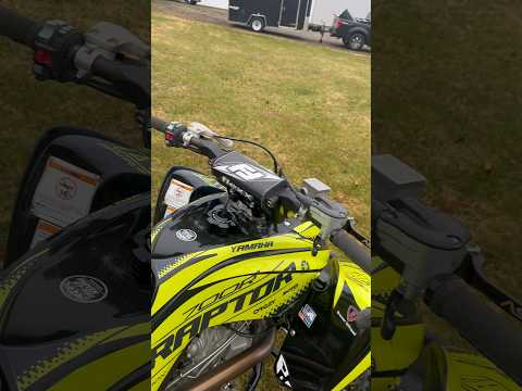 Raptor 700r Handlebar Setup #savesportquads