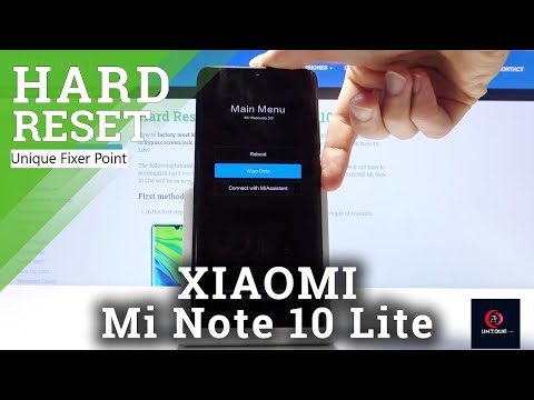 Xiaomi Mi Note 10 Lite Hard Reset ll mi note 10 lite hard reset remove any Pin Pattern Lock easily.