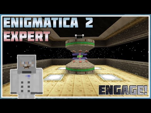 Exploring Planets with an Advanced Rocketry Warp Ship - Minecraft: Enigmatica 2 Expert #82