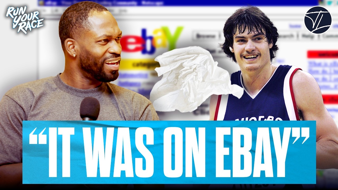 Adam Morrison had a bloody nose tissue on sale on EBAY 😳